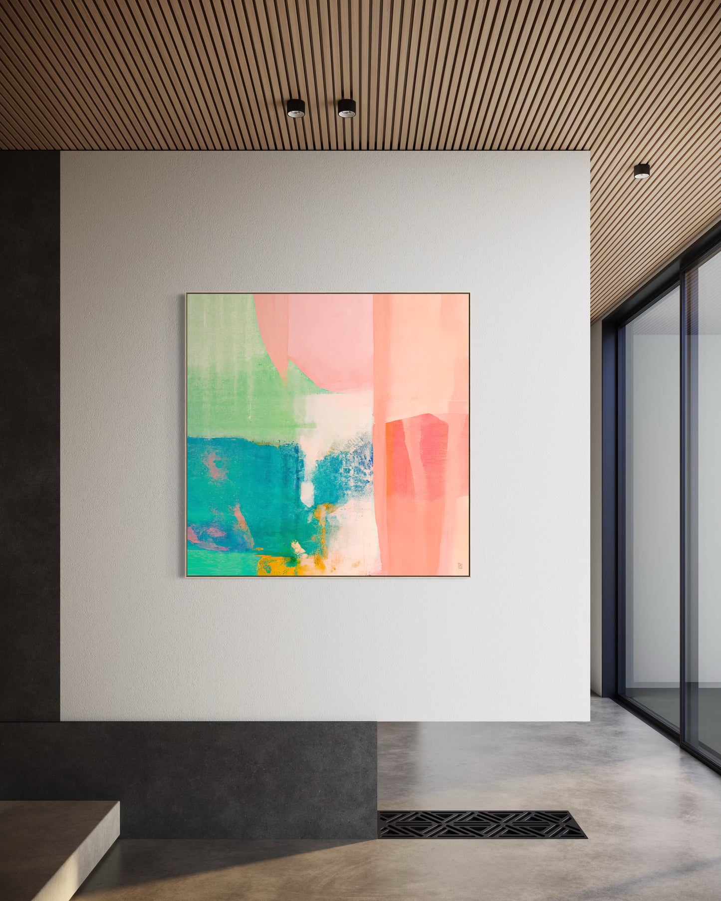 I AM CALM 'BREATHE' - print