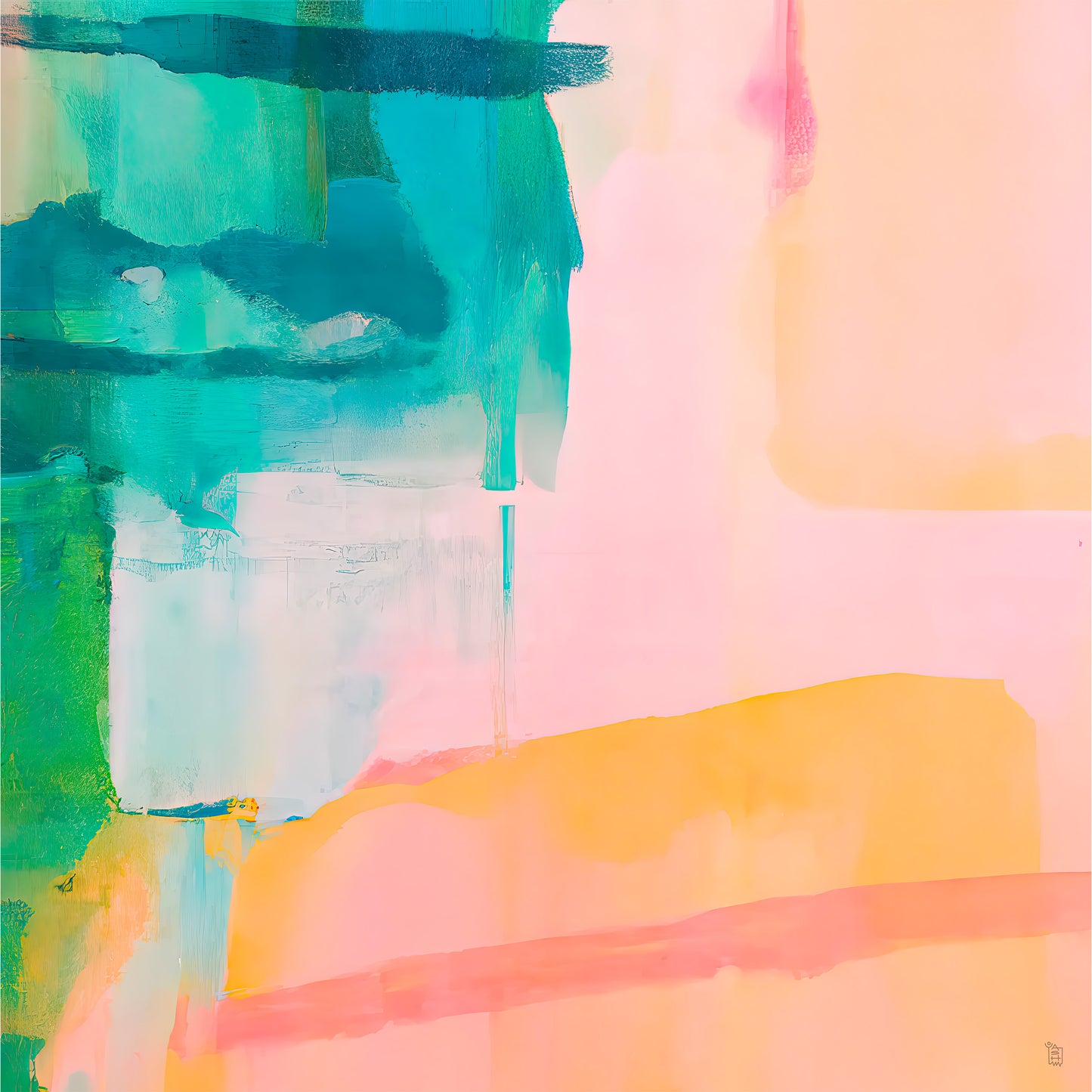I AM CALM 'PAUSE' - print