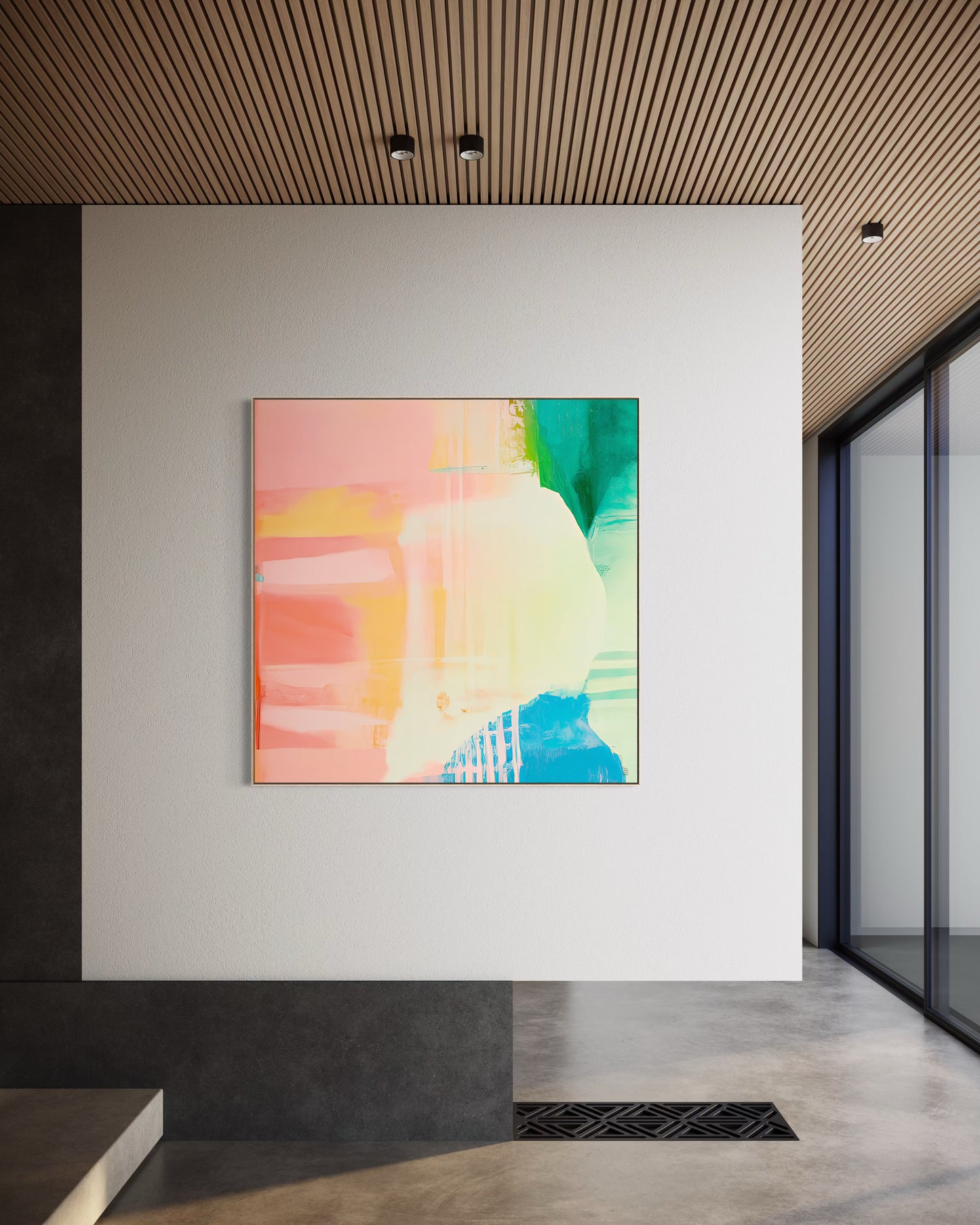 I AM CALM 'REFLECT' - print