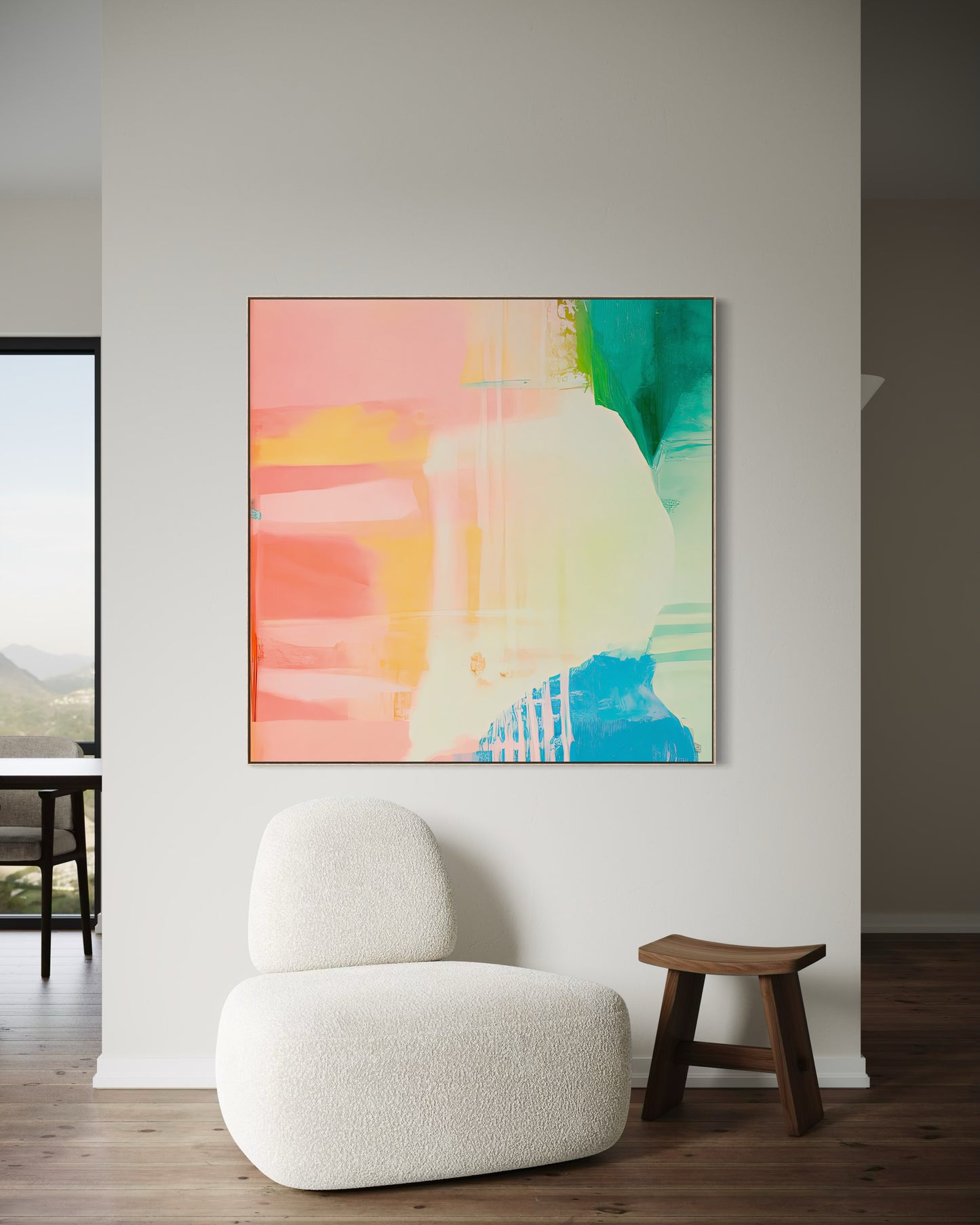 I AM CALM 'REFLECT' - print
