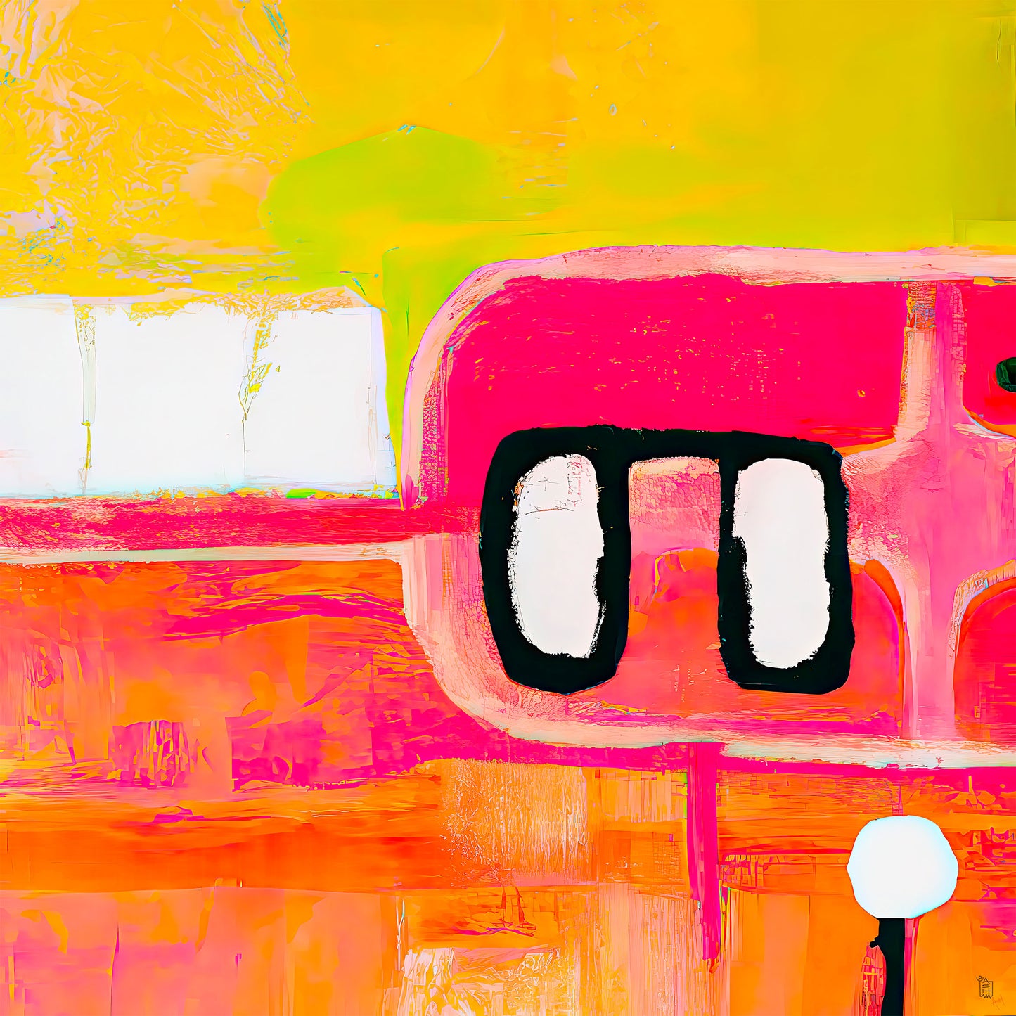 IN TRANSIT 'DEPARTURE' - print