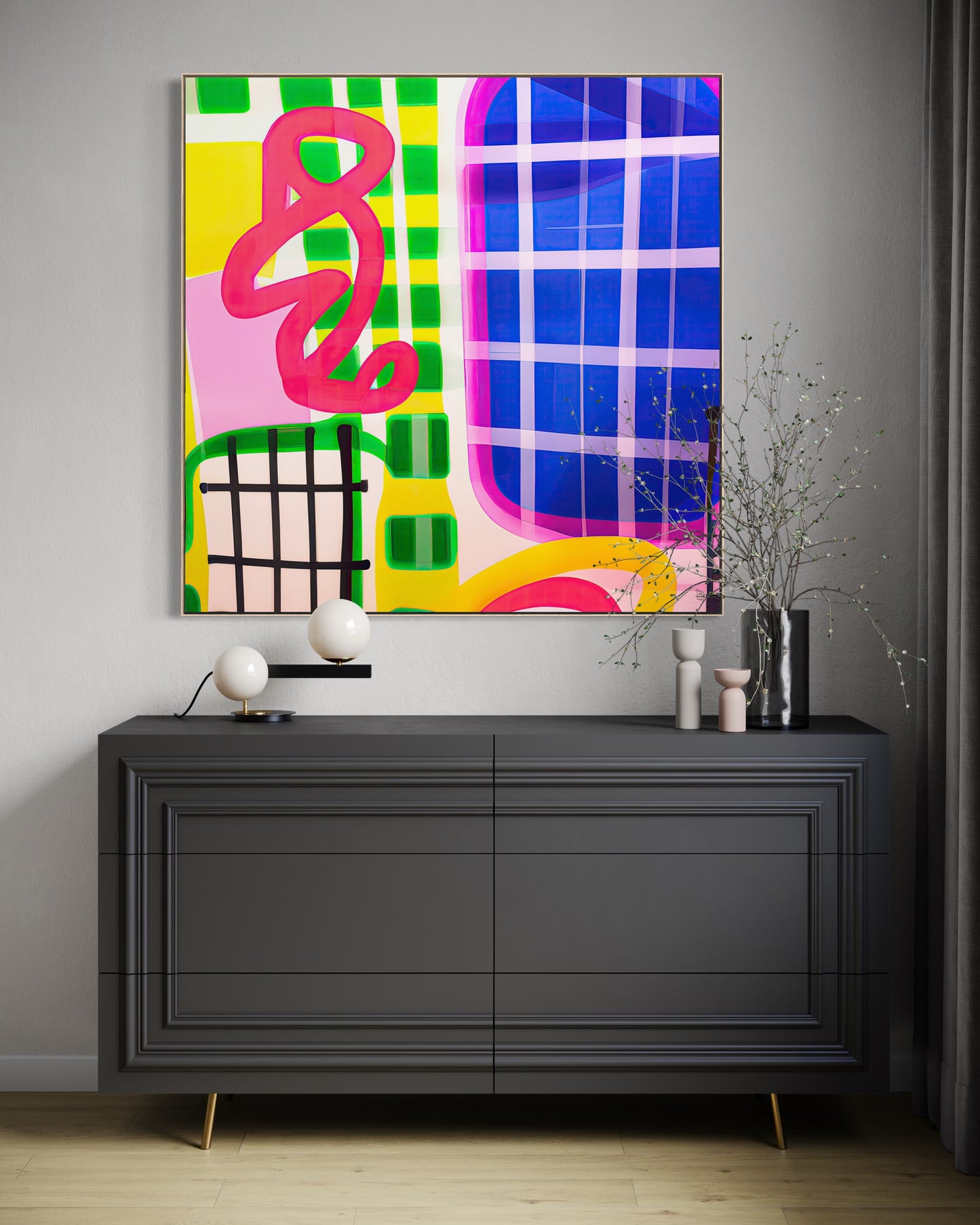 OFF GRID 'STATIC'- print