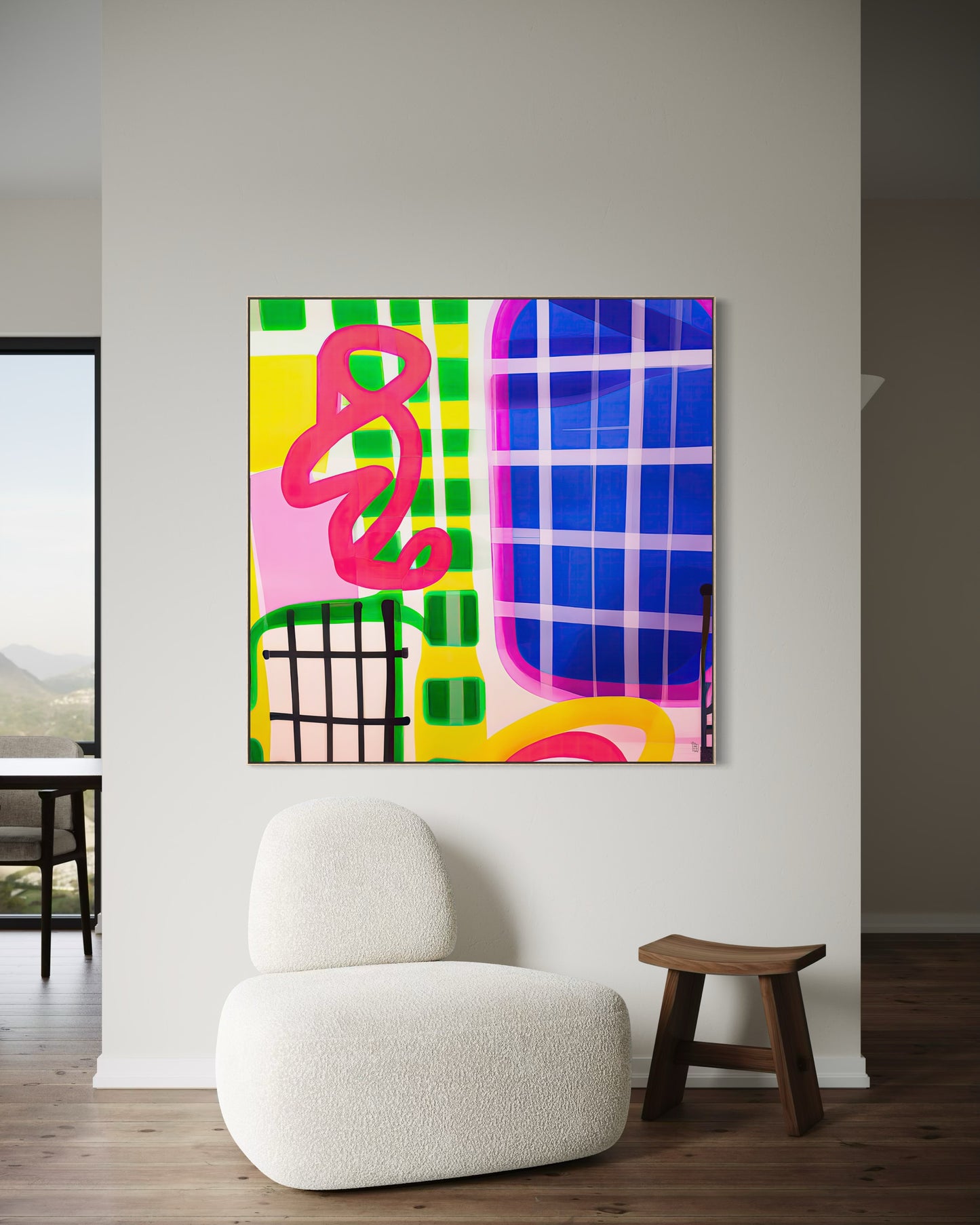 OFF GRID 'STATIC'- print