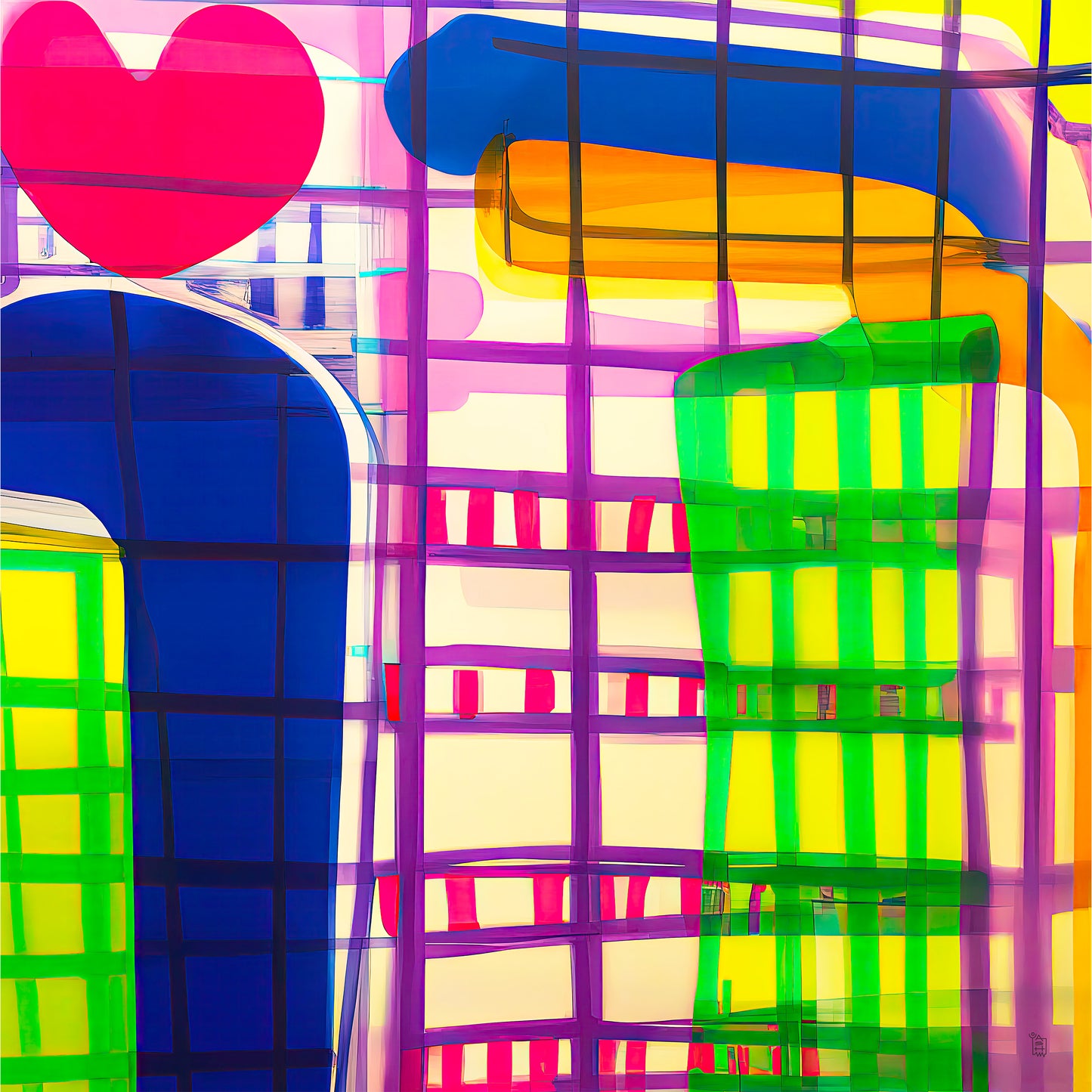 OFF GRID 'LOVE'- print