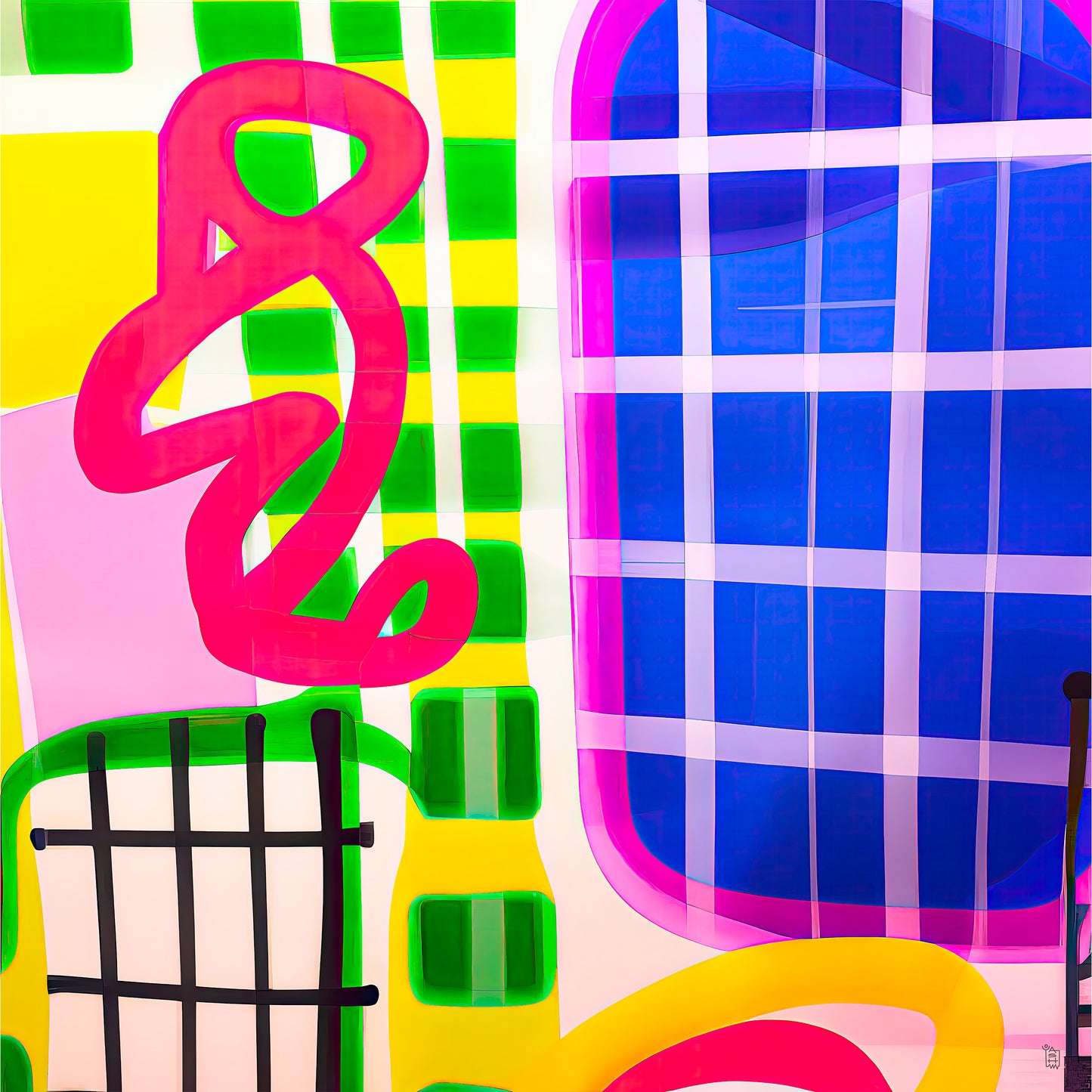 OFF GRID 'STATIC'- print